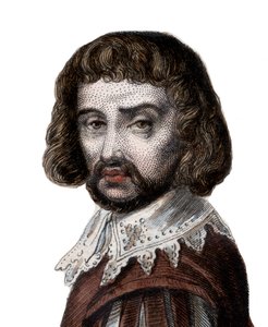 Muotokuva Claude Gelleestä nimeltä Le Lorrain (1600-1682), ranskalainen taidemaalari. tekijältä French School