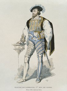 Guisen herttua Claude de Lorraine (1496-1550) muotokuva tekijältä French School