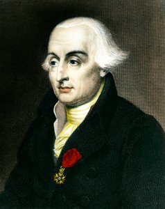 Ranskalaisen matemaatikon kreivi Joseph Louis de Lagrangen (1736-1813) muotokuva. Kaiverrus 1800-luvun kokoelmasta Particuliere tekijältä French School