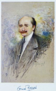 Edmond Rostandin muotokuva vuonna 1910 tekijältä French School