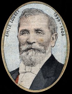 Ranskan tasavallan presidentin Emile Loubetin (1836-1929) muotokuva. tekijältä French School
