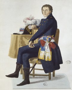Ferdinand Guillemardetin muotokuva, 1798 tekijältä French School
