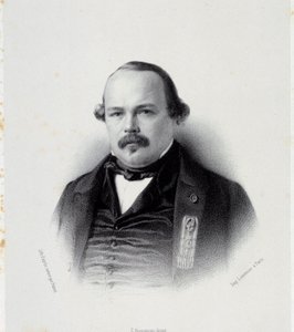 Muotokuva Francois Auguste Perrinonista (1812-1861), Martiniquen varakaiverrus 1800-luvun Chartresista, Musee des Beaux Arts tekijältä French School