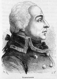 Muotokuva Francois Joseph Westermannista, ranskalaisesta kenraalista (1751-1794) - Henri Martinin "" L