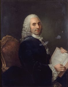 Ludvig XV:n lääkärin ja fysiokraatin Francois Quesnayn (1694-1774) muotokuva vuoden 1743 jälkeen (öljy kankaalle) tekijältä French School