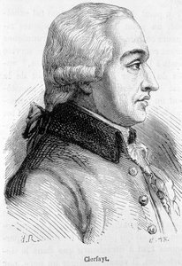 Francois de Croix Comte de Clerfaytin (tai Clairfaytin), itävaltalaisen marsalkka (1733-1798) muotokuva - Henri Martinin "" L