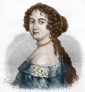 Rochechouart Mortemartin, Marquise de Montespanin (tai Madame de Montespanin) (1640-1707) muotokuva Francoise Athenais