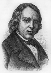 François Vincent Raspailin (1794-1878), ranskalaisen biologin, kemistin ja poliitikon muotokuva. tekijältä French School