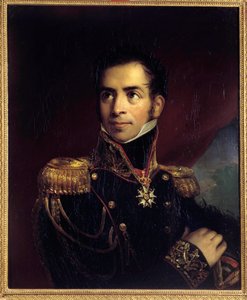 Kenraali Baron Gourgaudin (1783-1852) muotokuva Anonyymi maalaus. 1800-luvulla. Ile d