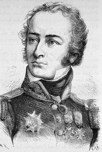Kenraali Feyn muotokuva - Henry Martinin "" Ranskan historiassa" -sarjassa tekijältä French School