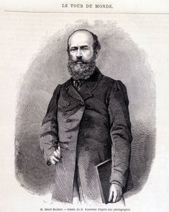 Henri Mouhotin muotokuva - elokuvassa "Tour du Monde", 2. sem. 1863 tekijältä French School