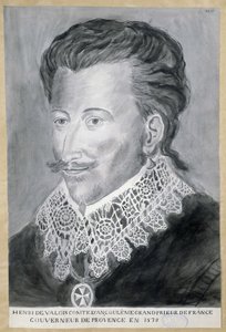 Angoulemen kreivin, Ranskan suurpriorin, Provencen kuvernöörin Henri de Valois