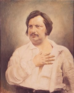 Honore de Balzacin (1799-1850) muotokuva dagerrotypian mukaan