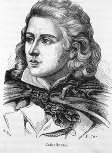 Jacques Cathelineaun (1759 - 1793), Vendéen päällikön muotokuva Henri Martinin teoksessa "Ranskan historia" tekijältä French School