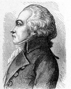 Jacques Constantin Perierin (1742 - 1818) muotokuva - "" Tiedealbumissa; maineikkaat tutkijat; Suuria löytöjä””” 1896. tekijältä French School