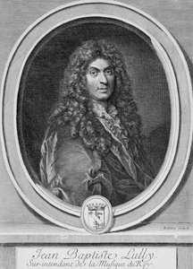 Jean-Baptiste Lullyn (1632-87) muotokuva tekijältä French School