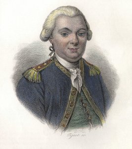 Jean-Francois Galaupin muotokuva, La Perousen kreivi (Jean Francois Laperouse tekijältä French School