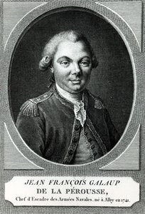 Jean Francois Galaup de la Perousen (1741-88) muotokuva tekijältä French School