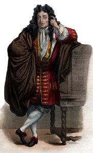 Jean de La Bruyeren (Labruyeren) (1645-1696), ranskalaisen esseisti ja moralisti, muotokuva. tekijältä French School