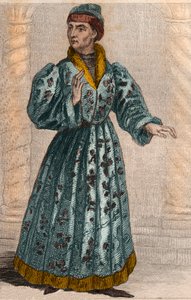 John the Fearless (1371-1419) Burgundin herttuan muotokuva. tekijältä French School