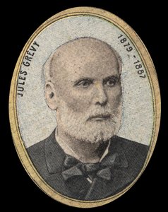 Tasavallan presidentin Jules Grevyn (1807-1891) muotokuva. tekijältä French School