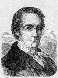 Muotokuva Louis-Joseph Gay-Lussacista (Louis Joseph Gay Lussac) (1778 - 1850) - "" Album of Sciencessä; maineikkaat tutkijat; Suuria löytöjä””” 1896. tekijältä French School
