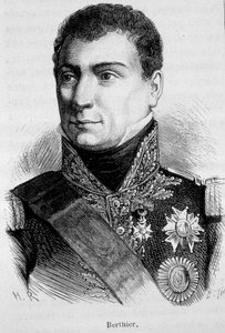 Muotokuva Louis Alexandre (Louis-Alexandre) Berthier, Ranskan marsalkka (1753 - 1815) - Henri Martinin "" L