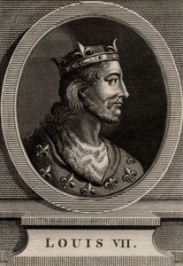 Ludvig VII:n muotokuva tekijältä French School
