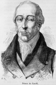 Ludvig V Joseph de Bourbon-Conden (1736-1818), Conden kahdeksannen prinssin, ranskalaisen sotamiehen muotokuva Henri Martinin "" L