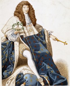 Nuoren Ludvig XIV:n muotokuva. tekijältä French School