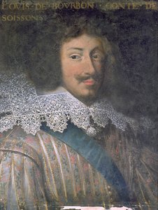 Louis of Bourbonin (1604-41) Soissons-kreivin muotokuva