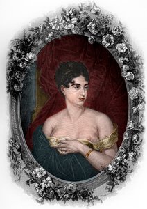 Marguerite Josephine Wiemerin muotokuva (Marguerite Georges) tekijältä French School