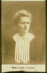 Marie Curien (1867-1934) muotokuva (seepiakuva) tekijältä French School