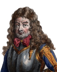 Ranskan sotilaskomentajan ja Ranskan marsalkka Nicolas Catinat de La Fauconnerien (1637-1712) muotokuva. tekijältä French School