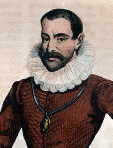 Muotokuva Philippe Duplessis Mornaysta (1549-1623), Plessis Marlyn lordi, ranskalainen protestanttinen kirjailija. tekijältä French School