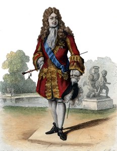 Muotokuva Philippe II:sta, Orleansin herttuasta (1674-1723). tekijältä French School