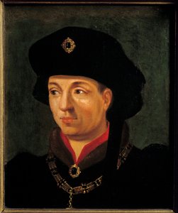 Muotokuva Philippe Hyvästä, Burgundin herttuasta (1396-1463) Ranskalaisen koulukunnan maalaus. 1500-luvun aurinko. 0,2x0,15 m versailles, linnan museo tekijältä French School