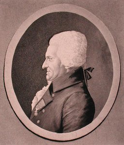 Edme Quenedeyn (1756-1830) kaivertama Pierre-Alexandre Monsignyn (1729-1817) muotokuva (kaiverrus) tekijältä French School