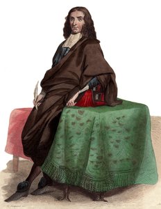 Pierre Baylen (1647-1706), ranskalaisen filosofin ja kirjailijan muotokuva. tekijältä French School