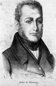 Pierre Francais Audry de Puyraveaun (1783-1852), ranskalaisen varamiehen muotokuva. tekijältä French School