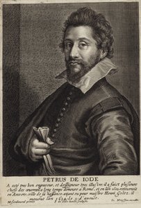 Pieter de Jode I:n muotokuva tekijältä French School