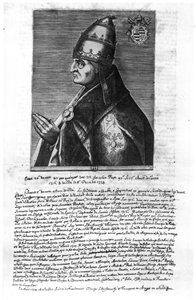 Paavi Johannes XXII:n (1244-1334) muotokuva tekijältä French School