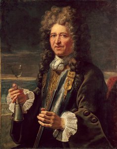 Muotokuva Sebastian the Prestre lord of Vauban (1633-1717), marechal Ranskasta. Anonyymi maalaus ranskalaisesta koulusta. Versailles. Musee Du Chateau - Sebastien le Prestren, Vaubanin herran (1633-1717), Ranskan marsalkka, muotokuva. Anonyymi maalaus tekijältä French School