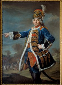 Muotokuva Simon Claude de Grassin de Glatignysta (? -1776) Ranskalaisen koulukunnan maalaus. 1744 Pariisi, Musee de l