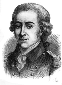 Thomas de Mahyn, markiisi de Favrasin (1744-1790) muotokuva. Kaiverrus 1800-luvun lopulta. tekijältä French School