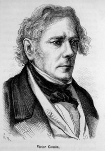 Victor Cousinin (1792 - 1867), ranskalaisen filosofin muotokuva - Henri Martinin "" L
