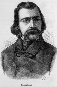 Victor Recitalin (1808 - 1893) muotokuva ranskalaisesta filosofista ja taloustieteilijästä - Henri Martinin teoksessa "L