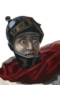 Muotokuva William I Valloittajasta (1027-1087), Normandian herttuasta ja Englannin ensimmäisestä normannikuninkaasta. tekijältä French School