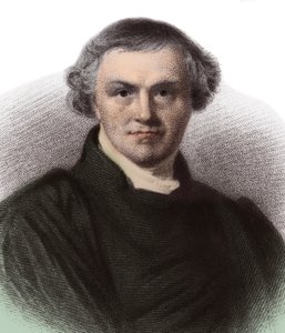 Muotokuva William Whewellistä (1794-1866), brittiläisestä filosofista ja historioitsijasta. tekijältä French School
