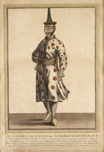Muotokuva yhdestä Ludvig XIV:n Siamin suurlähettilästä, 1685 tekijältä French School